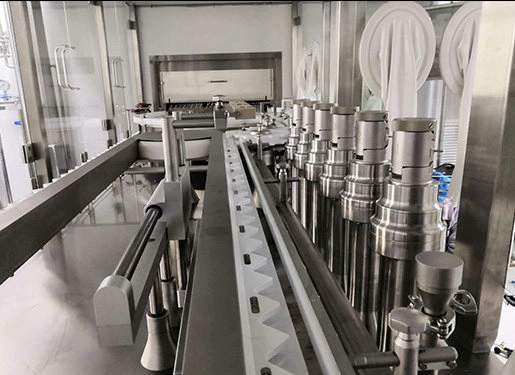 Peristaltic pump filling system