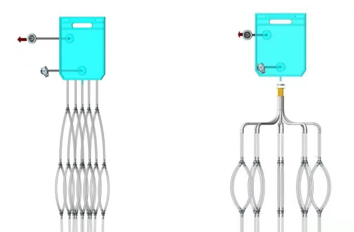 Single-use filling system