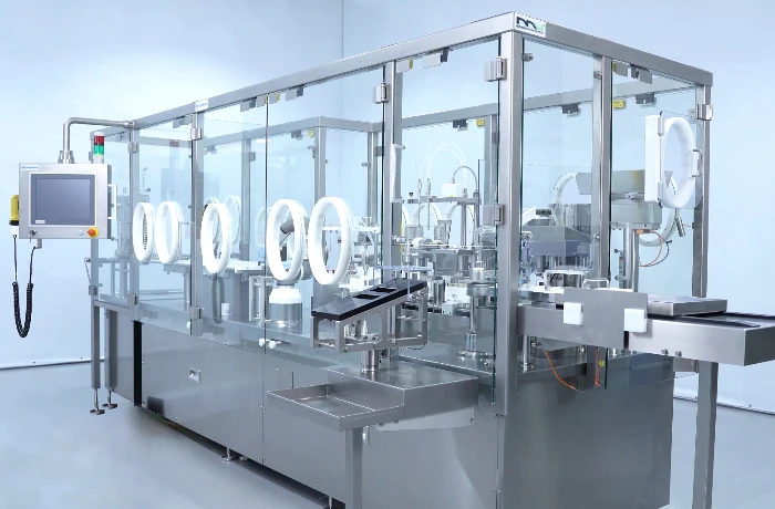 Compact Line for Filling, Stoppering and Capping 200X